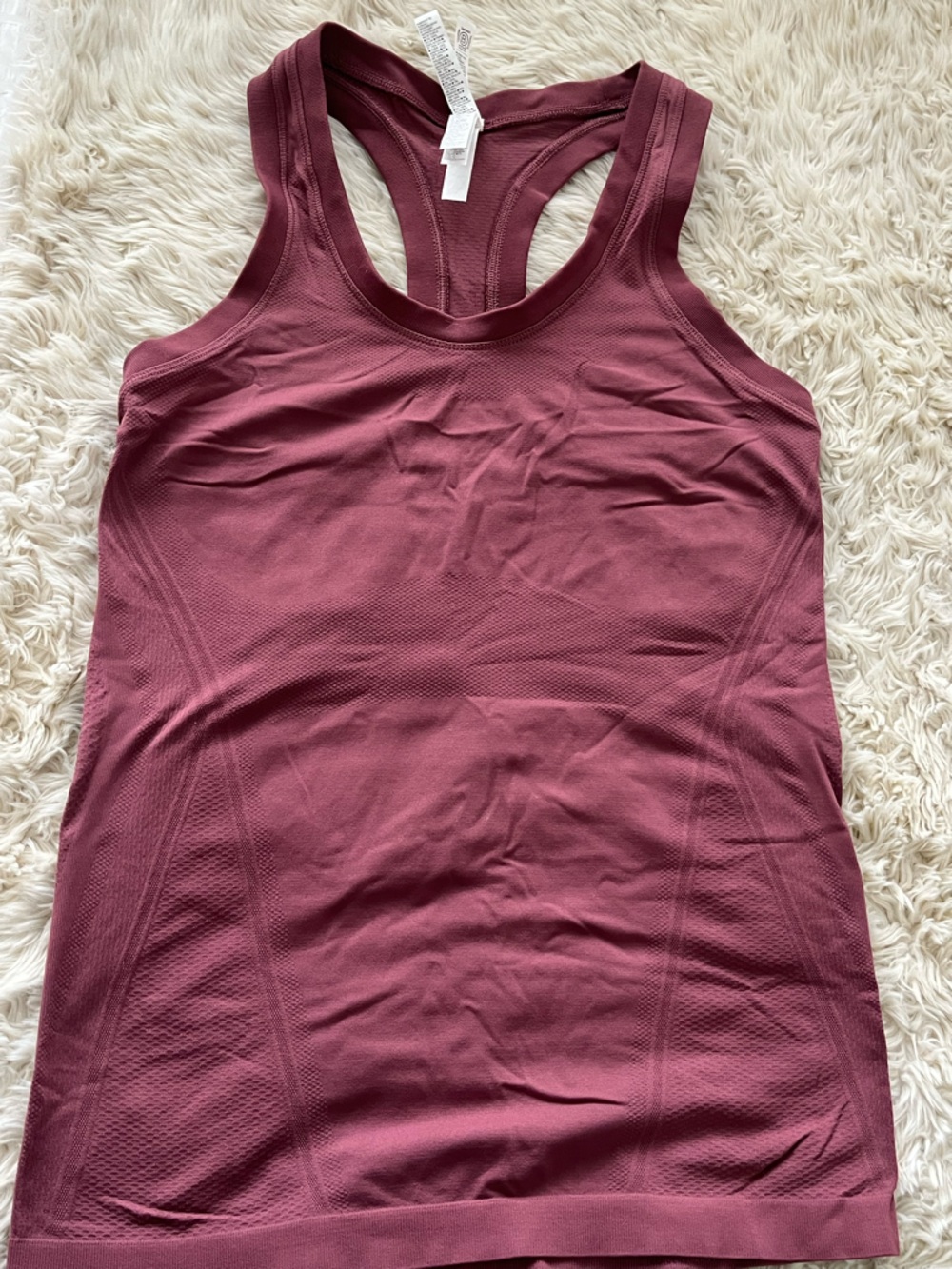 Athleta Momentum Seamless Tank Top S Pink Racerback Workout